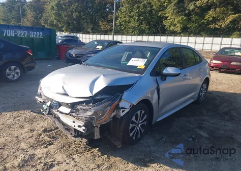 2022 Toyota Corolla Hybrid Le из США, поврежденный, VIN JTDEAMDE7N3008473